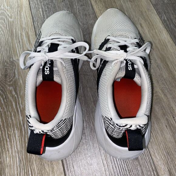 Adidas F36241 Mens US Size 9.5 Questar Flow White Black Sneakers Shoes - Picture 7 of 11